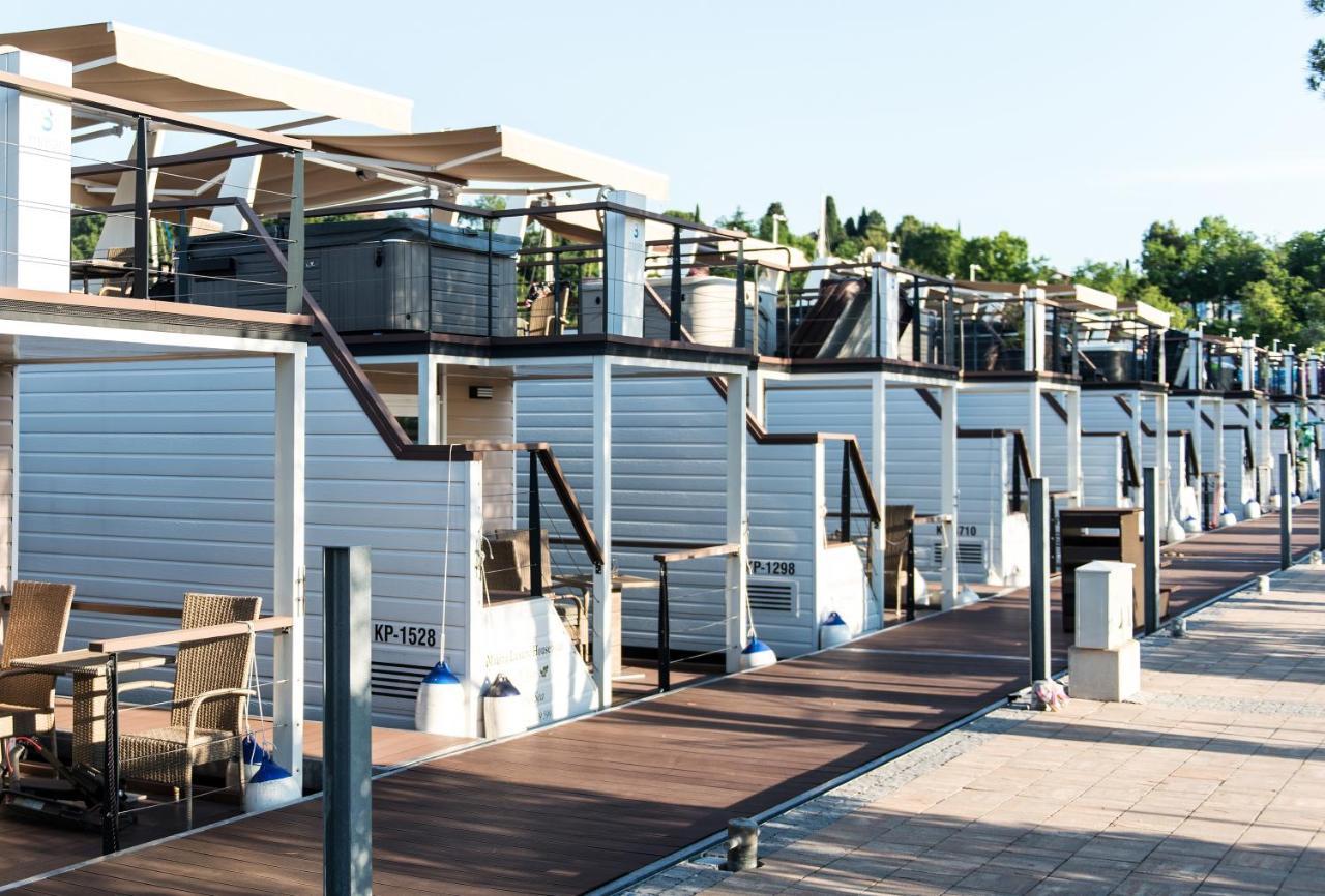 Вилла Marina Luxury Houseboat Olive Порторож Экстерьер фото