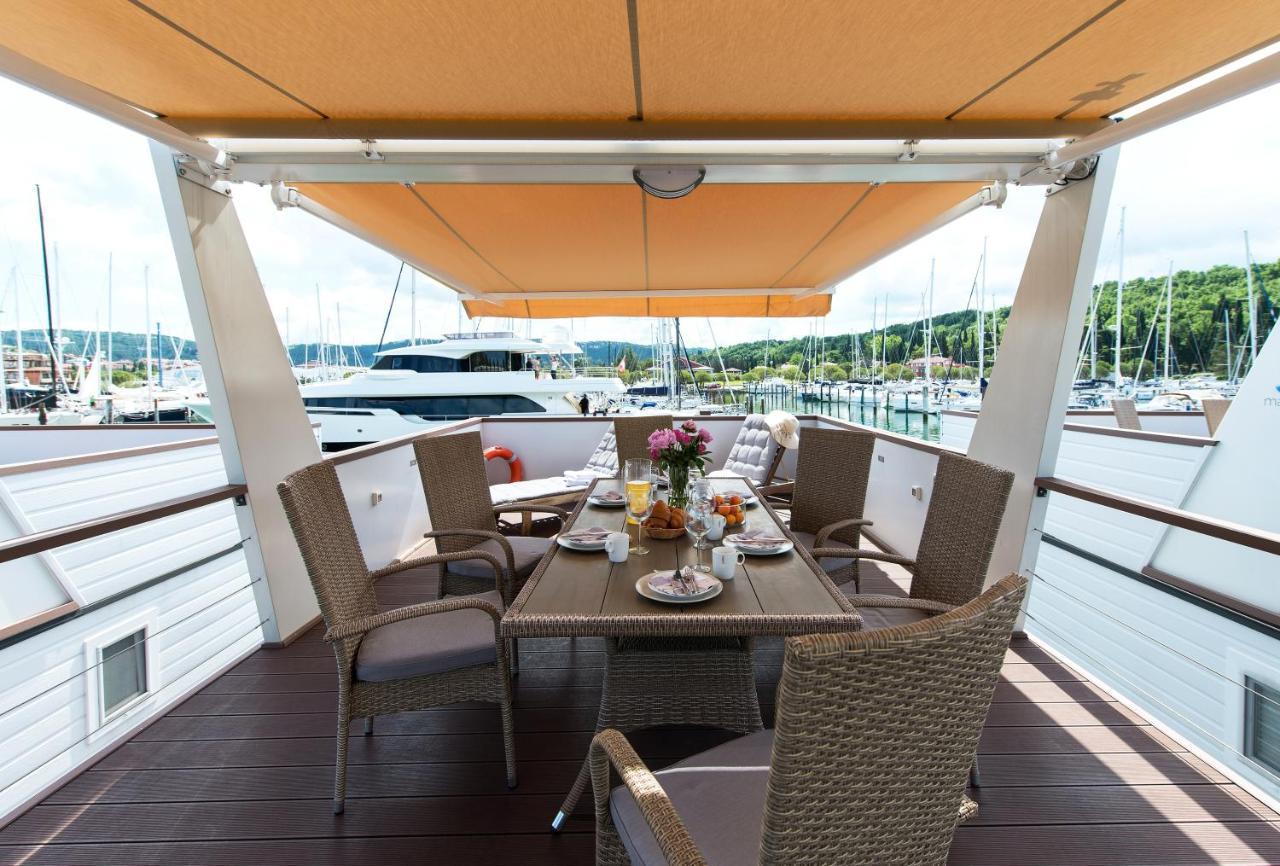 Вилла Marina Luxury Houseboat Olive Порторож Экстерьер фото