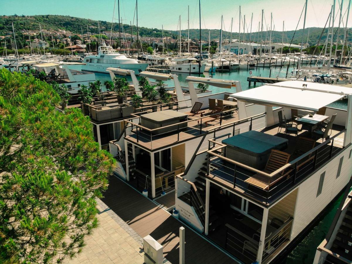 Вилла Marina Luxury Houseboat Olive Порторож Экстерьер фото